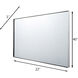 Kye 40 X 22 inch Polished Nickel Wall Mirror, Varaluz Casa