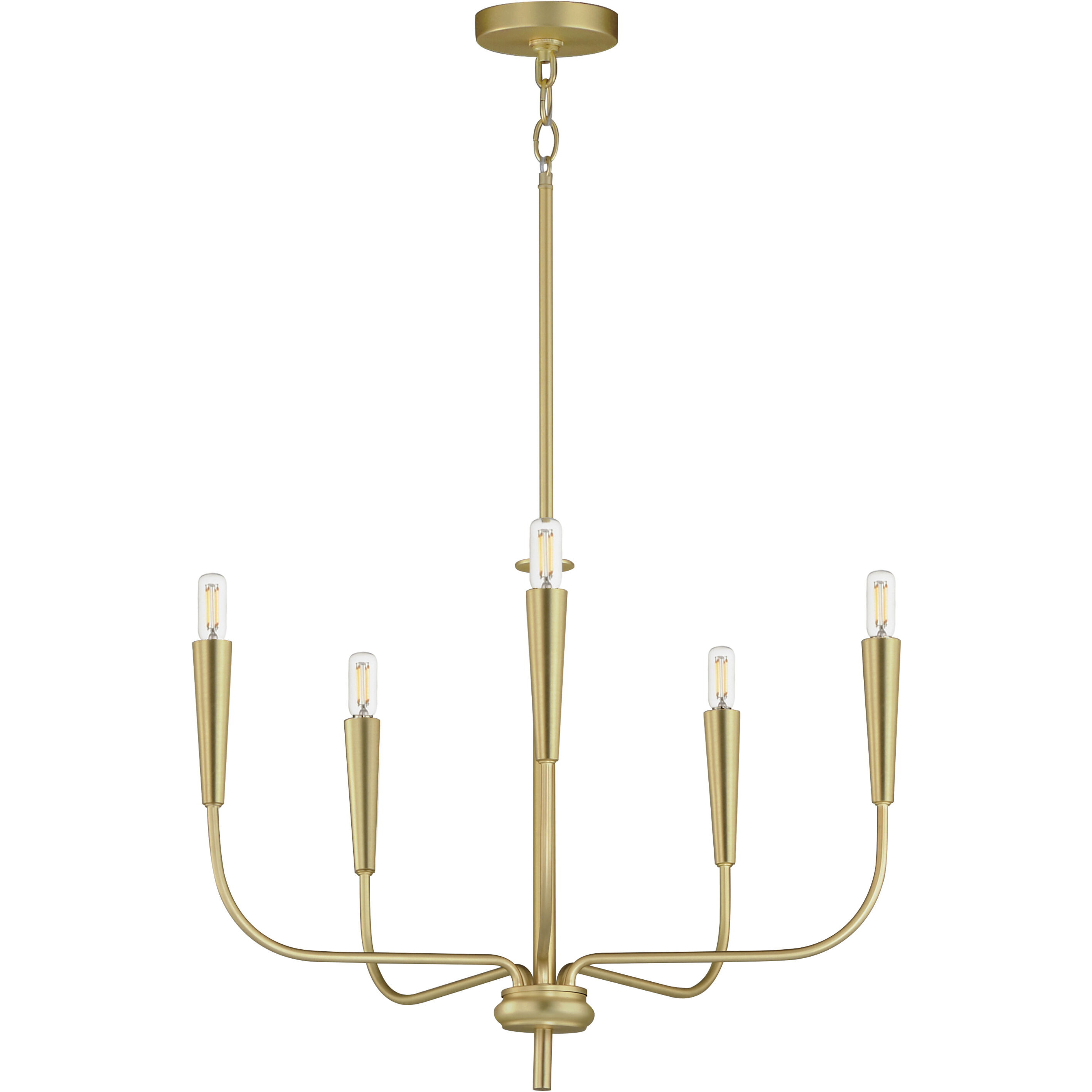 Vela 5 Light 24.00 inch Chandelier