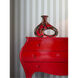 Evelyn 11 X 10 inch Hand Blown Art Glass Vase