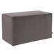 Bella 20 inch Pewter Gray Ottoman