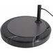 Roswell 63 inch 9 watt Matte Black Floor Lamp Portable Light