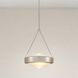 Agate 3 Light 15 inch Polished Nickel Pendant Ceiling Light