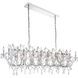 Aleka 24 Light 17 inch Chrome Candle Chandelier Ceiling Light