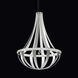 Crystal Empire LED LED White Pass Pendant Ceiling Light
