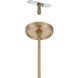 Agate 3 Light 15 inch Champagne Gold Pendant Ceiling Light