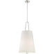 Studio 3 Light 15 inch Satin Platinum Foyer Light Ceiling Light
