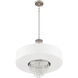 Carlisle 5 Light 22 inch Brushed Nickel Chandelier Ceiling Light