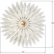Broche Bath Sconce Wall Light in Matte White