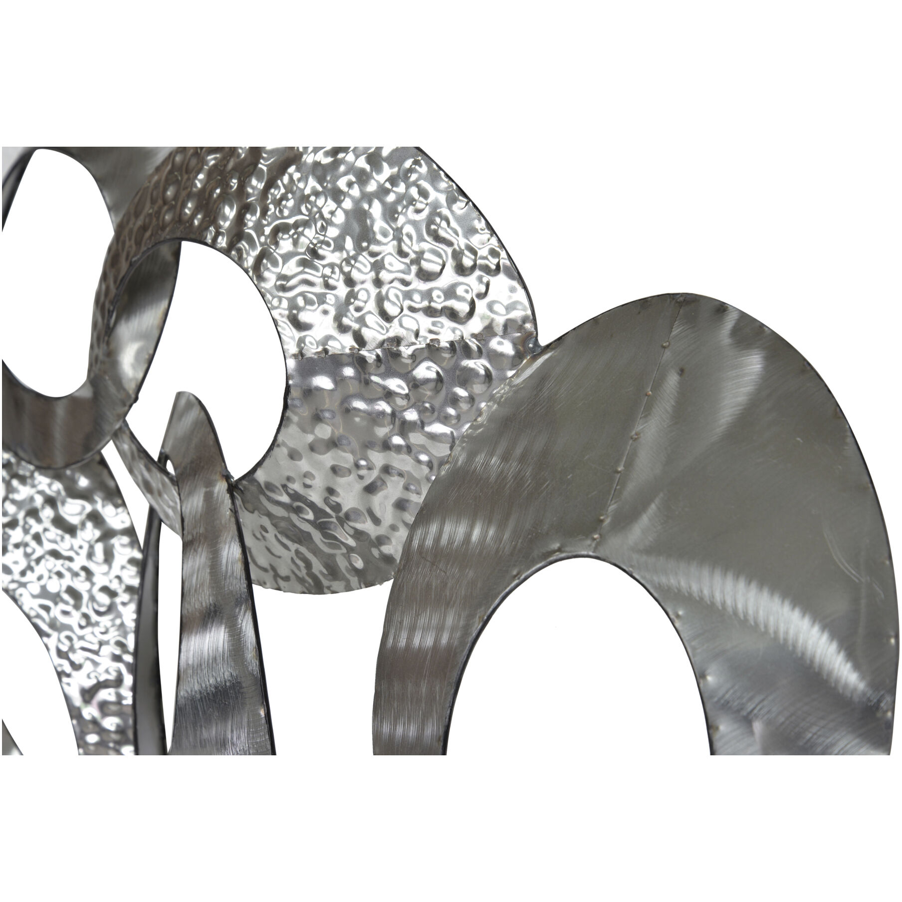 Looped Silver Wall Décor