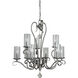 Ilsa 9 Light 27 inch Brushed Nickel Dining Chandelier Ceiling Light