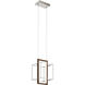 Viho LED 10 inch Polished Nickel Pendant Ceiling Light