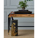 Glasshouse Black and Gold Umbrella Stand