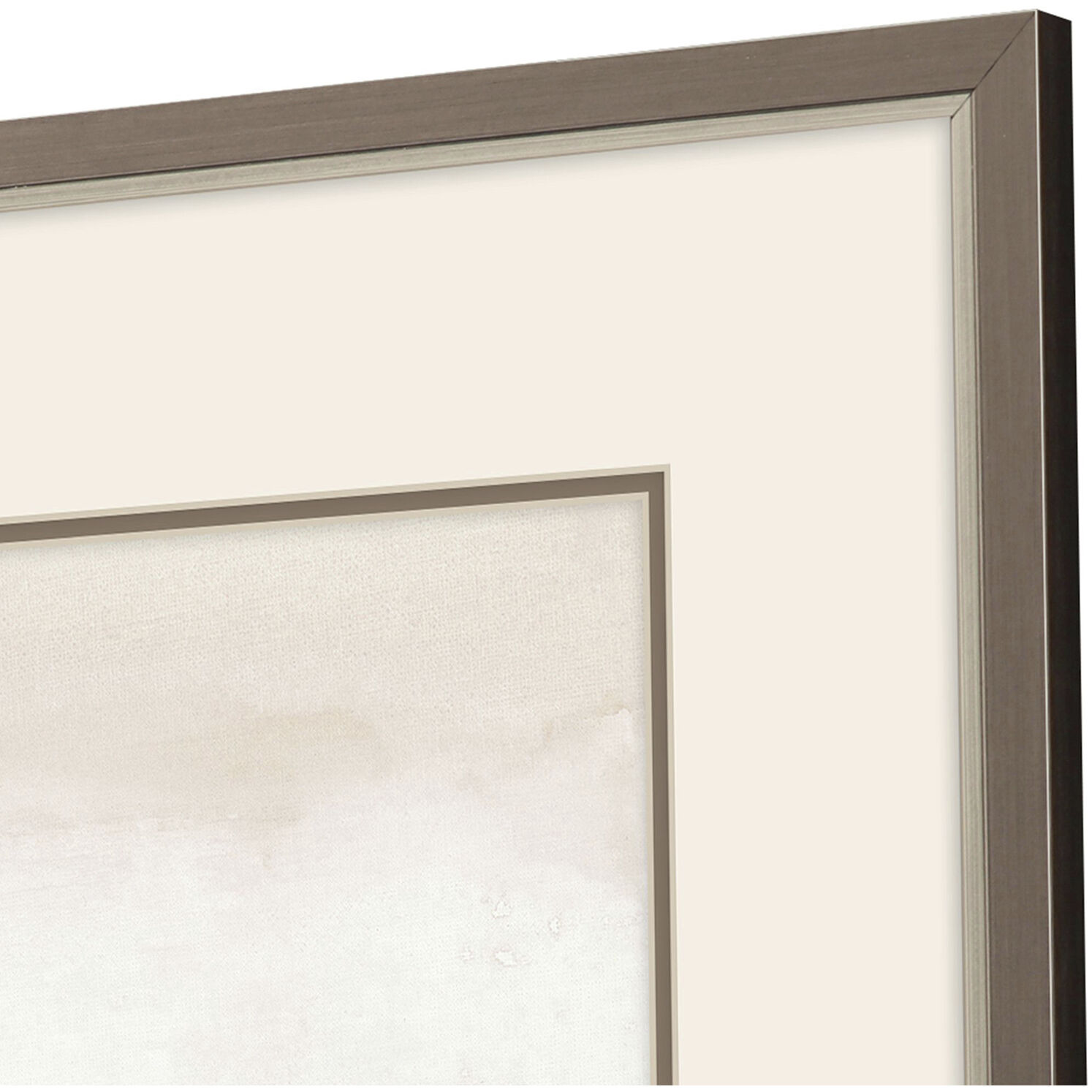 Soft Welcome Spring Green and Brown and Gray and Neutral Framed Art, Propac