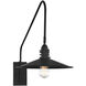 Wheaton 38 inch 60 watt Matte Black Adjustable Wall Sconce Wall Light