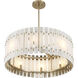 Bardon 8 Light 28.25 inch Celeste Brass Pendant Ceiling Light