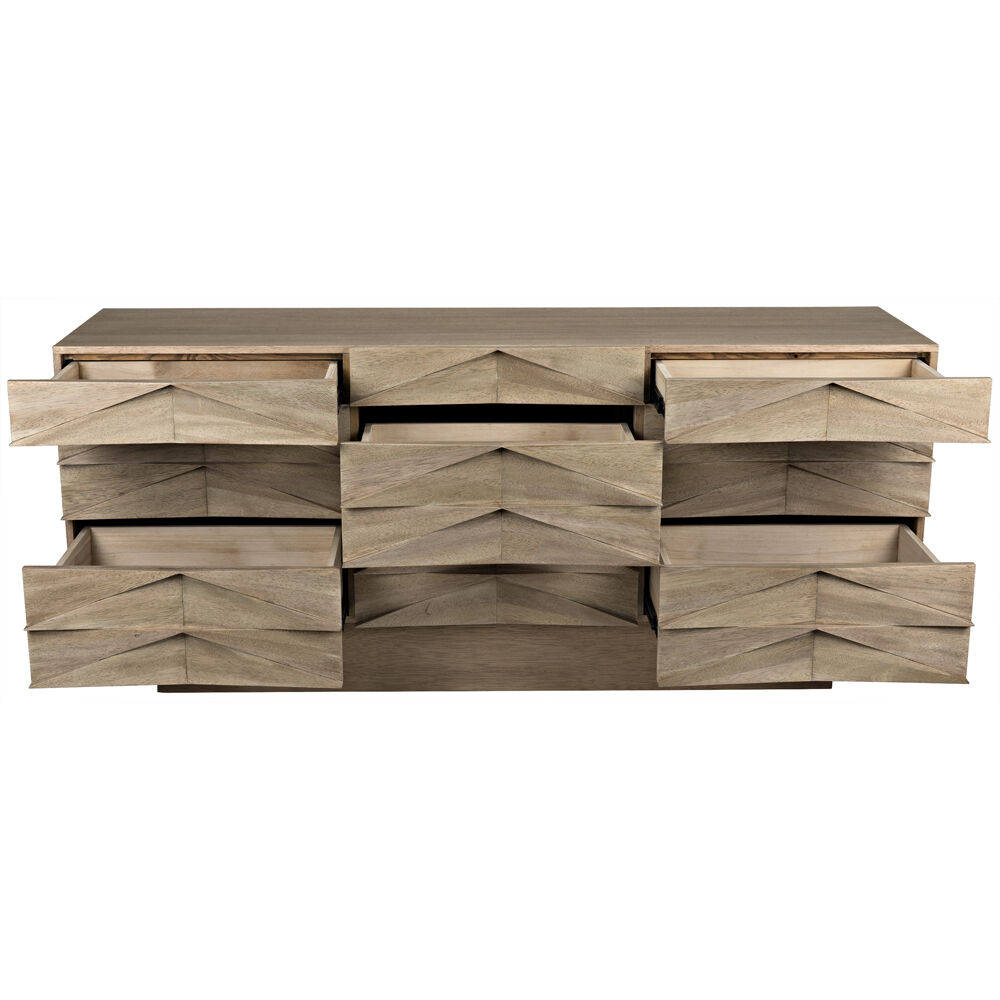 Drake 75 X 22 inch Washed Walnut Sideboard