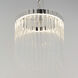 Jolie LED 11 inch Polished Nickel Single Pendant Ceiling Light