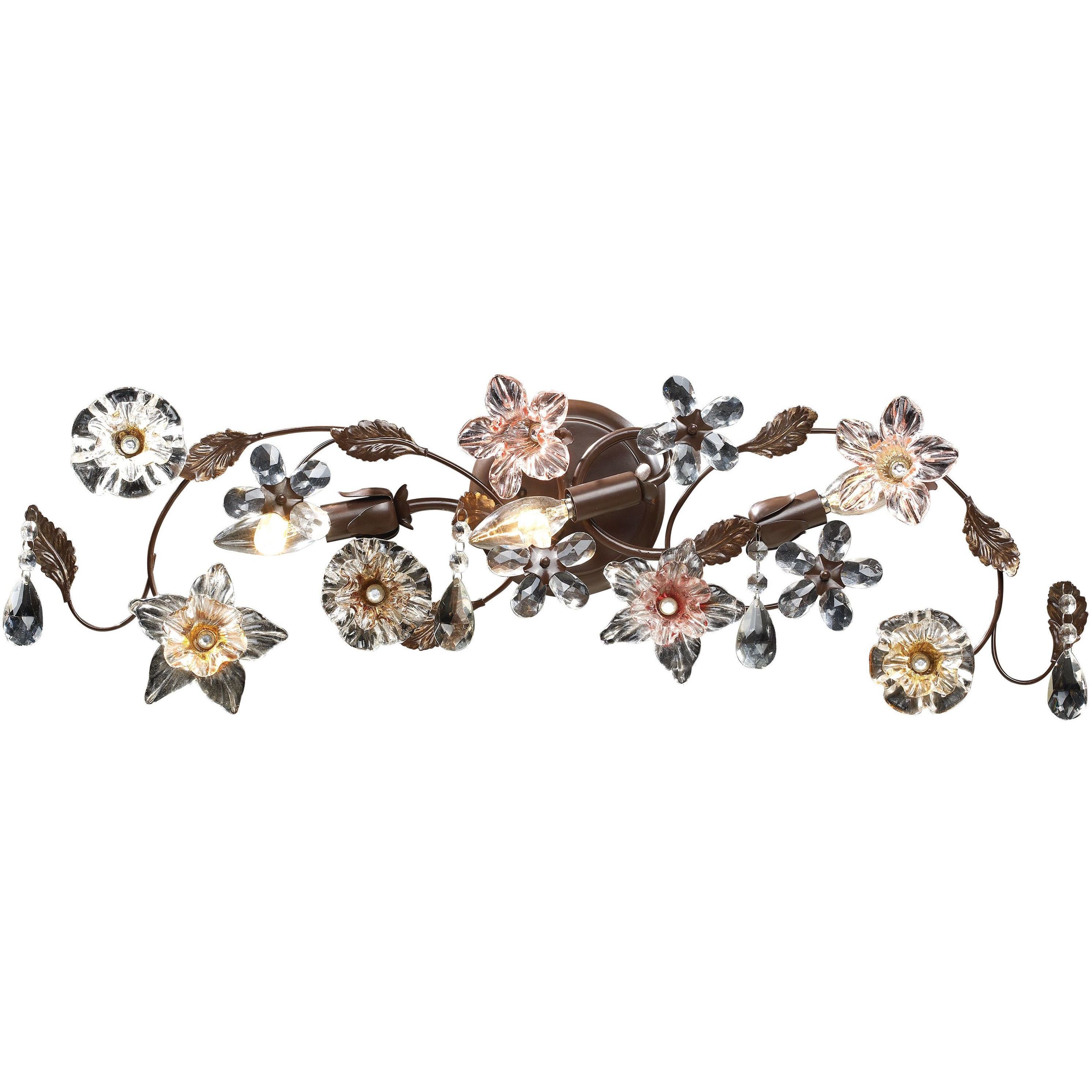Cristallo Fiore Vanity Light Wall Light