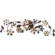 Cristallo Fiore Vanity Light Wall Light