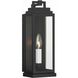 Aspen 1 Light 14 inch Matte Black Outdoor Sconce