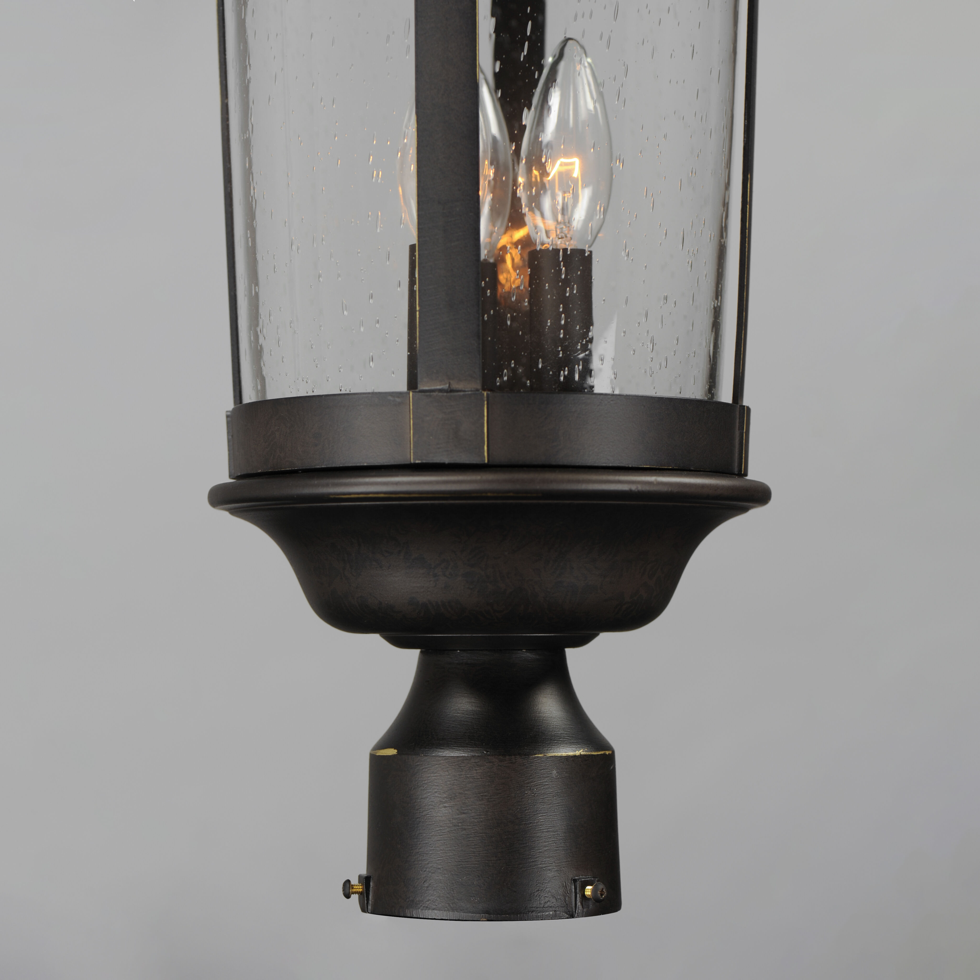 Dover VX 3 Light 21 inch Bronze Outdoor Pole/Post Lantern
