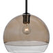 Ally 12 1 Light Black Stem Pendant Ceiling Light