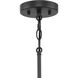Silva 3 Light 16 inch Matte Black Pendant Ceiling Light, Design Series