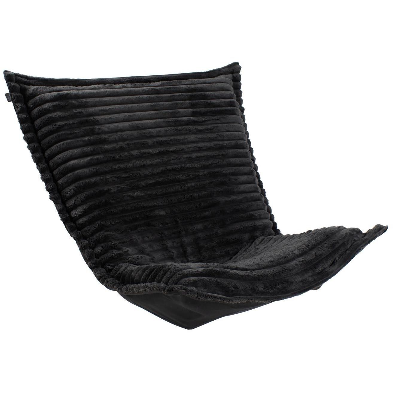 Shar Pei Black Chair Cover & Cushion