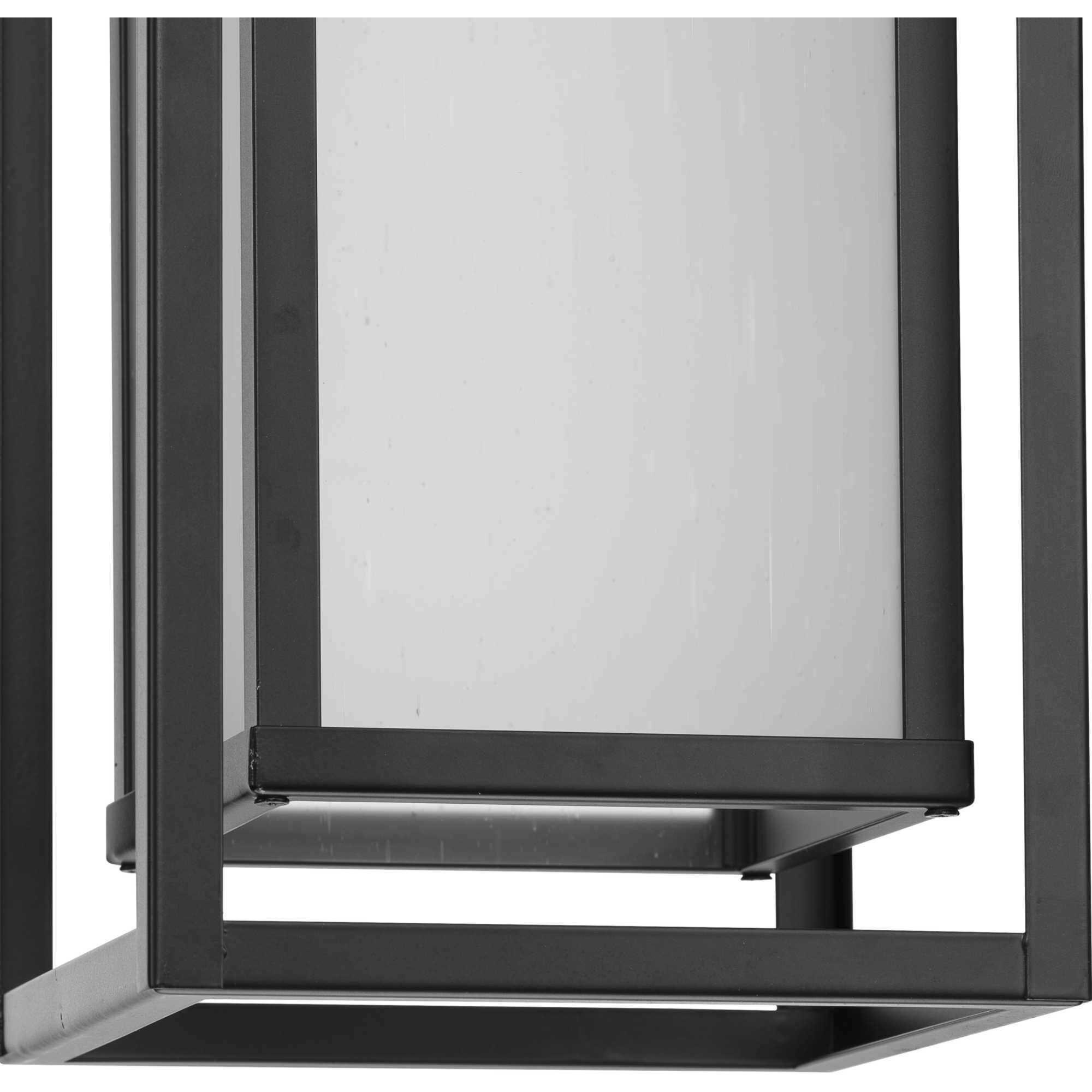 Unison 1 Light 7 inch Matte Black Outdoor Hanging Lantern