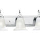 Homestead 6 Light 48 inch Chrome Vanity Light Wall Light