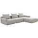 Rosello Grey Modular Sectional, Lounge