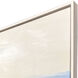 The Marshlands Green and Blue and Metallic and White Canvas, The Studio