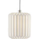 Dove 15 Light 48 inch Silver Multi-Drop Pendant Ceiling Light