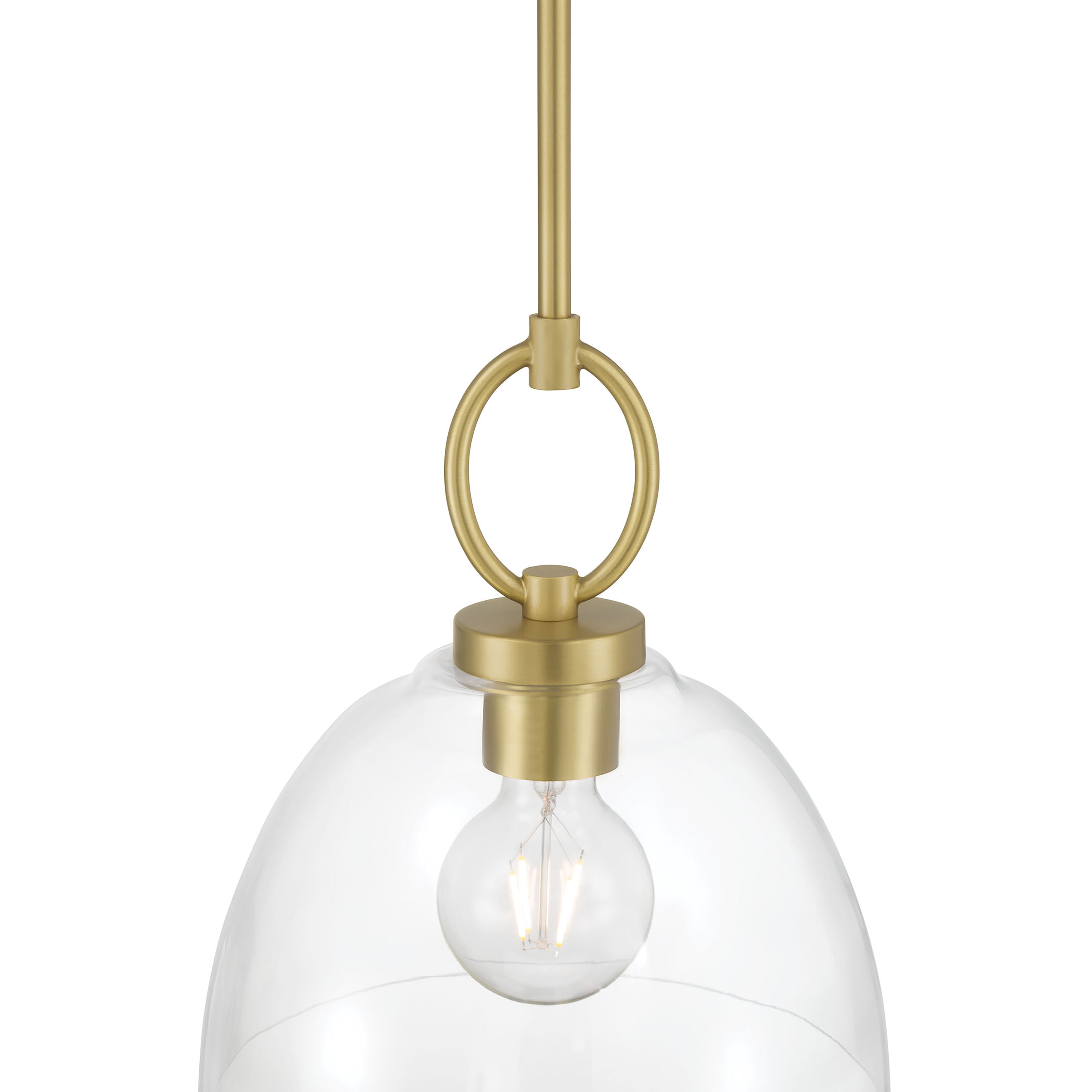 Velto 1 Light 10 inch Vintage Brass Pendant Ceiling Light