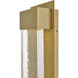 MOCO Rune LED 30 inch Heritage Brass Outdoor Wall Mount Lantern