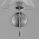 Saxon 1 Light 10.5 inch Polished Nickel Wall Sconce Wall Light