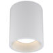 Kos LED 4.53 inch Textured White Exterior Downlight in 2700K