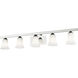 Ridgedale 5 Light 43 inch Polished Chrome Bath Vanity Wall Light