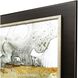 Ink Impressions Brown and Beige and Metallic and Turquoise Wall Sculpture, The Studio