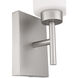 Cadence 1 Light 4.75 inch Satin Nickel Wall Sconce Wall Light