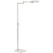 Noble 57.5 inch 40.00 watt Polished Nickel Floor Lamp Portable Light, Task Reading Lamp