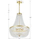 Rylee 6 Light 18.75 inch Antique Gold Chandelier Ceiling Light
