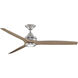 Spitfire 1 Light Brushed Nickel Fan Light Kit