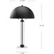 Alora Mood Margaux 31.13 inch 120.00 watt Matte Black Table Lamp Portable Light