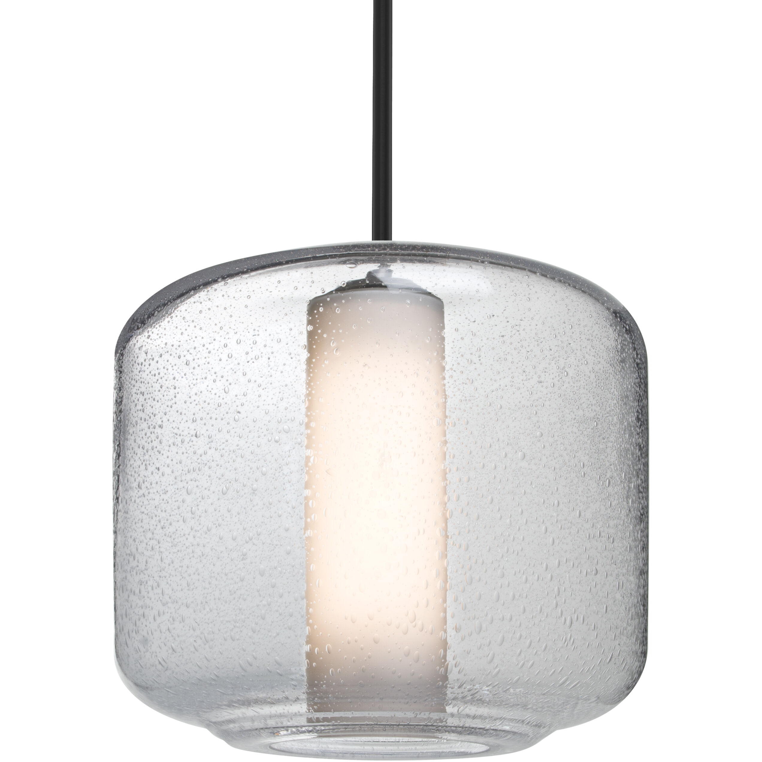 Niles 10 LED Black Stem Pendant Ceiling Light