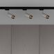 Exhaust Track 1 Light 110-120 Stone / Steel Spotlight Ceiling Light