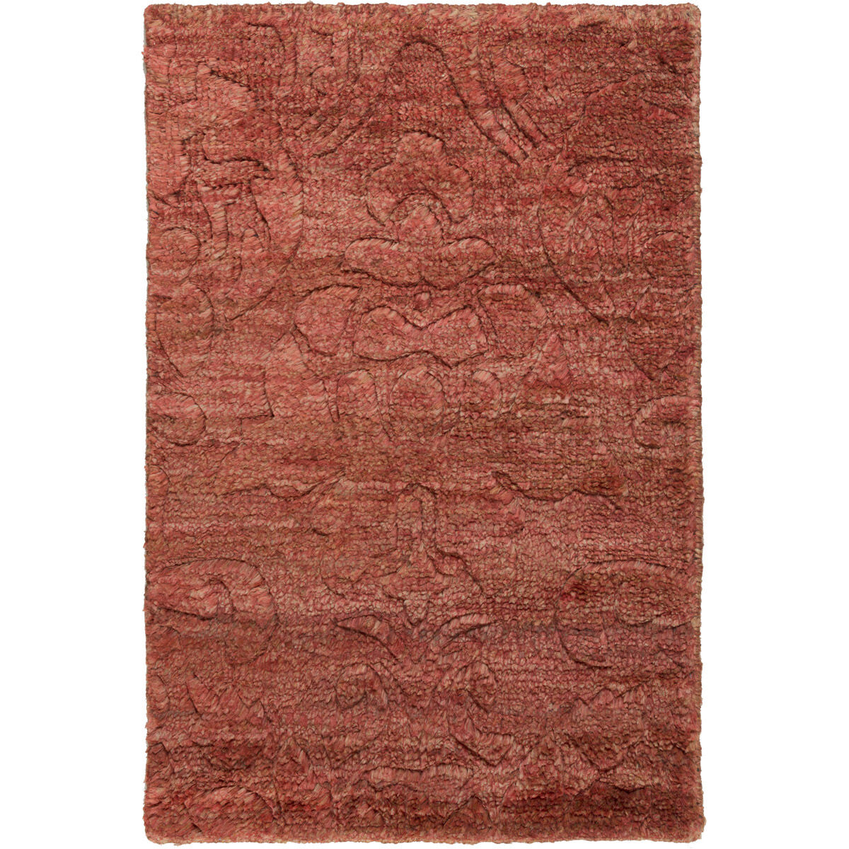 Galloway 36 X 24 inch Rust, Khaki, Dark Brown Rug