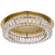 Monroe 1 Light 22 inch Gold Flush Mount Ceiling Light