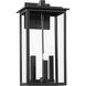 Westerly 3 Light 18.63 inch Noir Outdoor Wall Mount