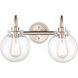 Olivia LED 17 inch Satin Nickel Bath Vanity Light Wall Light